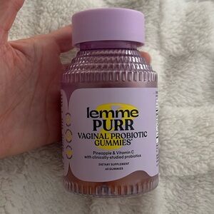 Lemme Purr vaginal gummies NWT